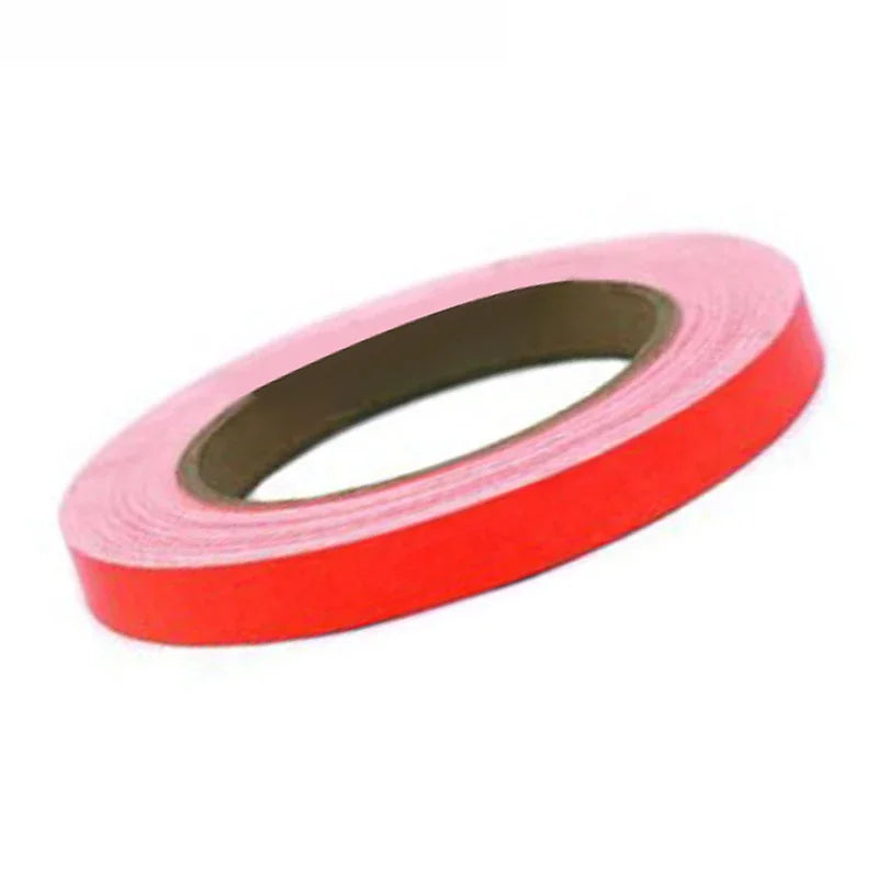 15mmx10m Red Lining Reflective Vinyl Wrap Film Sticker Decal