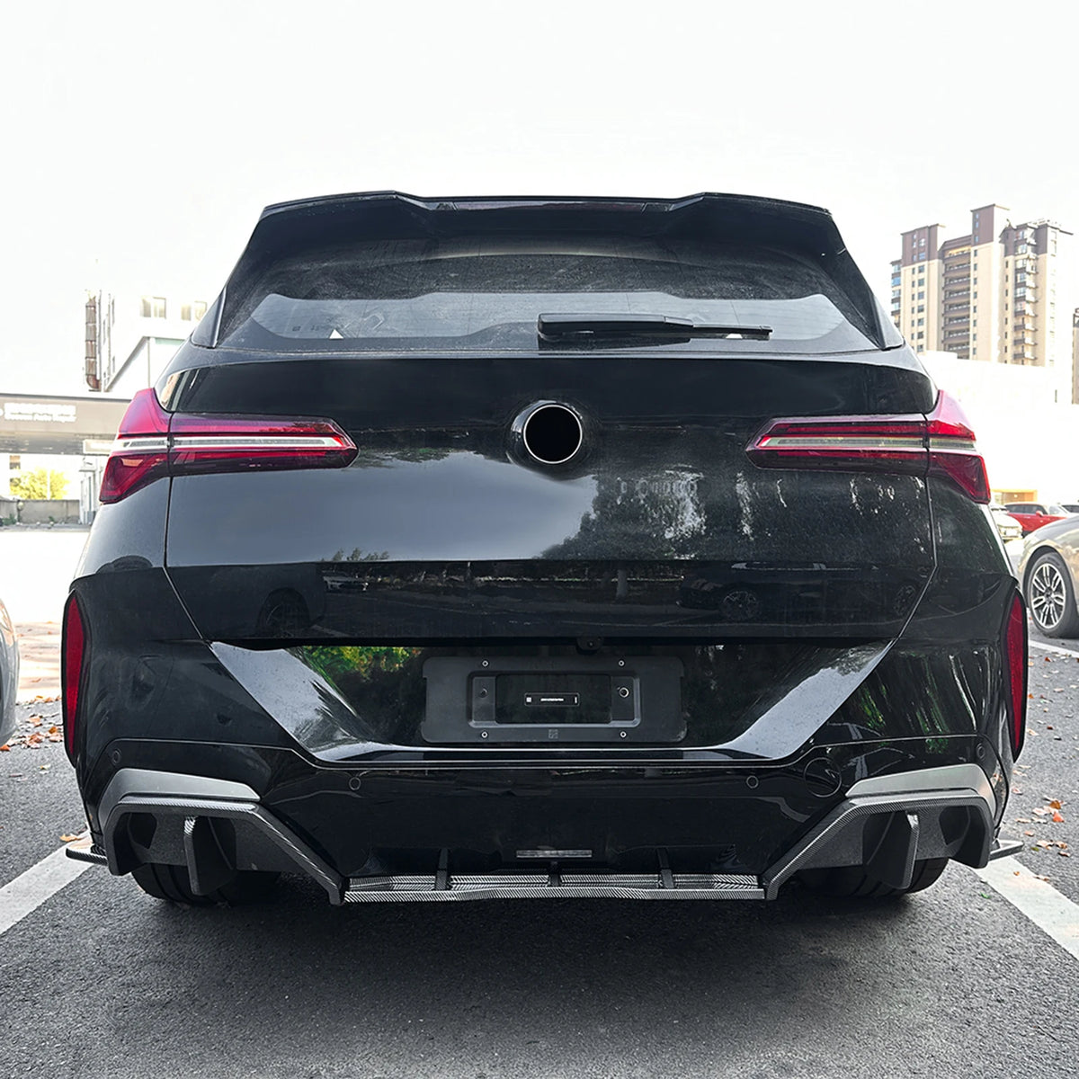 For BMW X3 G45 M Sport Rear Bumper Diffuser Lip 2024-2025 Tail