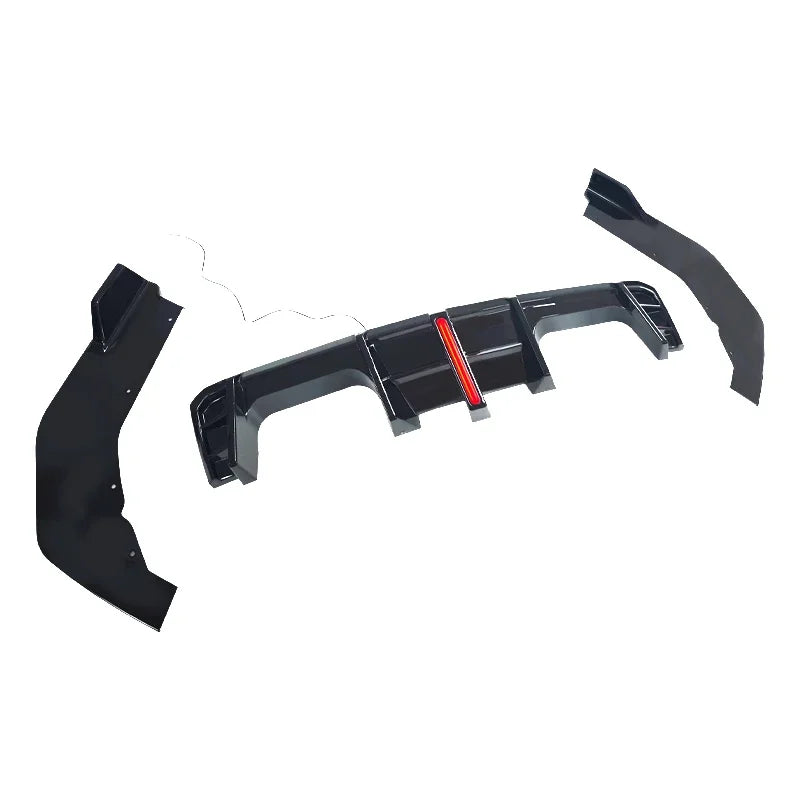 For BMW G80 M3 2021 Rear Bumper Lip Diffuser Splitter Protector