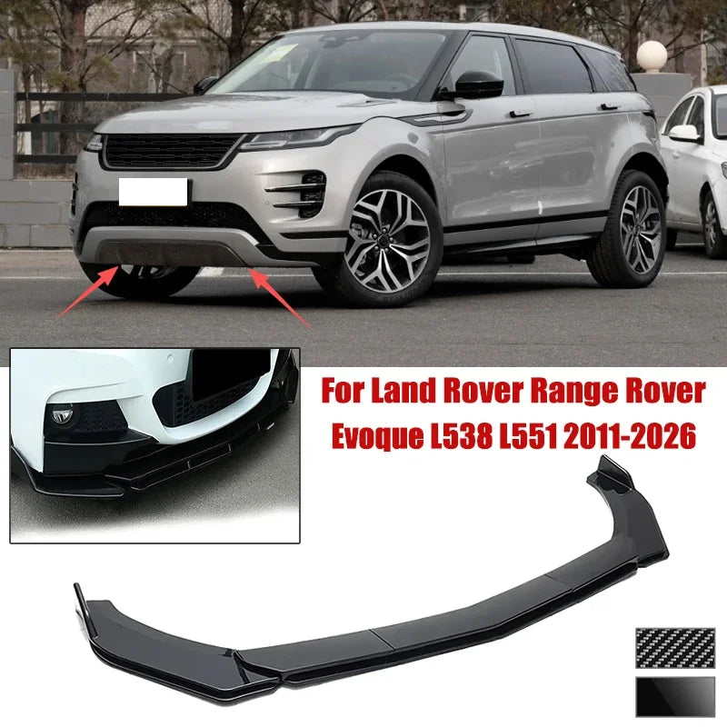 For Range Rover Evoque L538 L551 5PCS Front Bumper Shovel 11-26