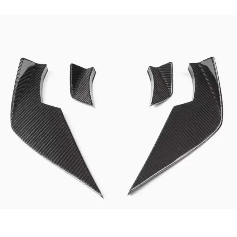 For BMW M3 G80 M4 G82 G83 Front Bumper Spoiler Canard Ducktail