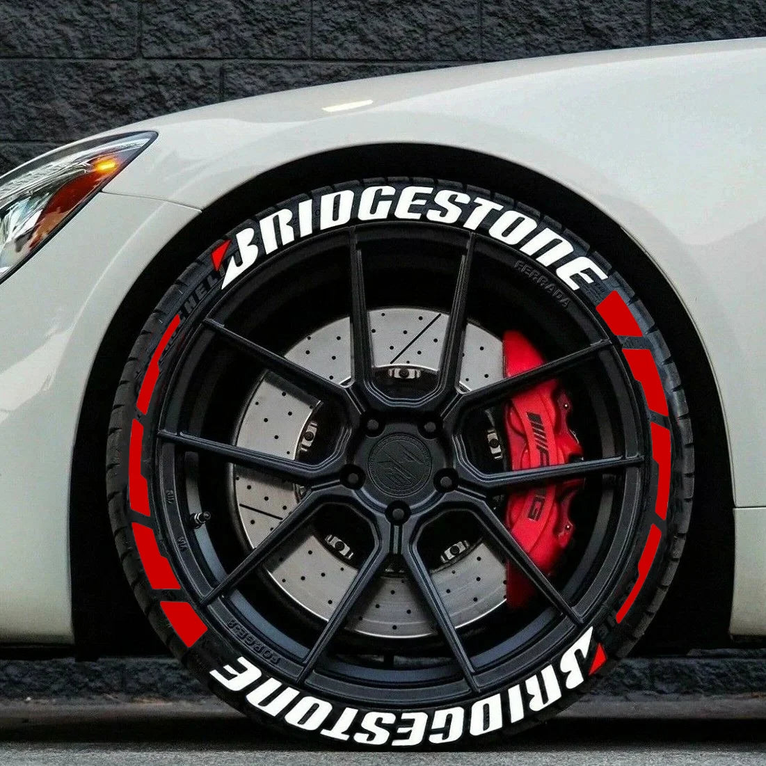 For Auto Wheel Motorcycle Waterproof Permanent Tire Lettering