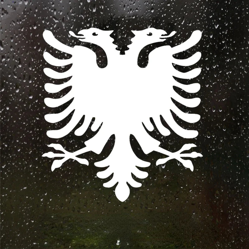 Sticker Vinyl Decal Albanian Double Headed Eagle Waterproof