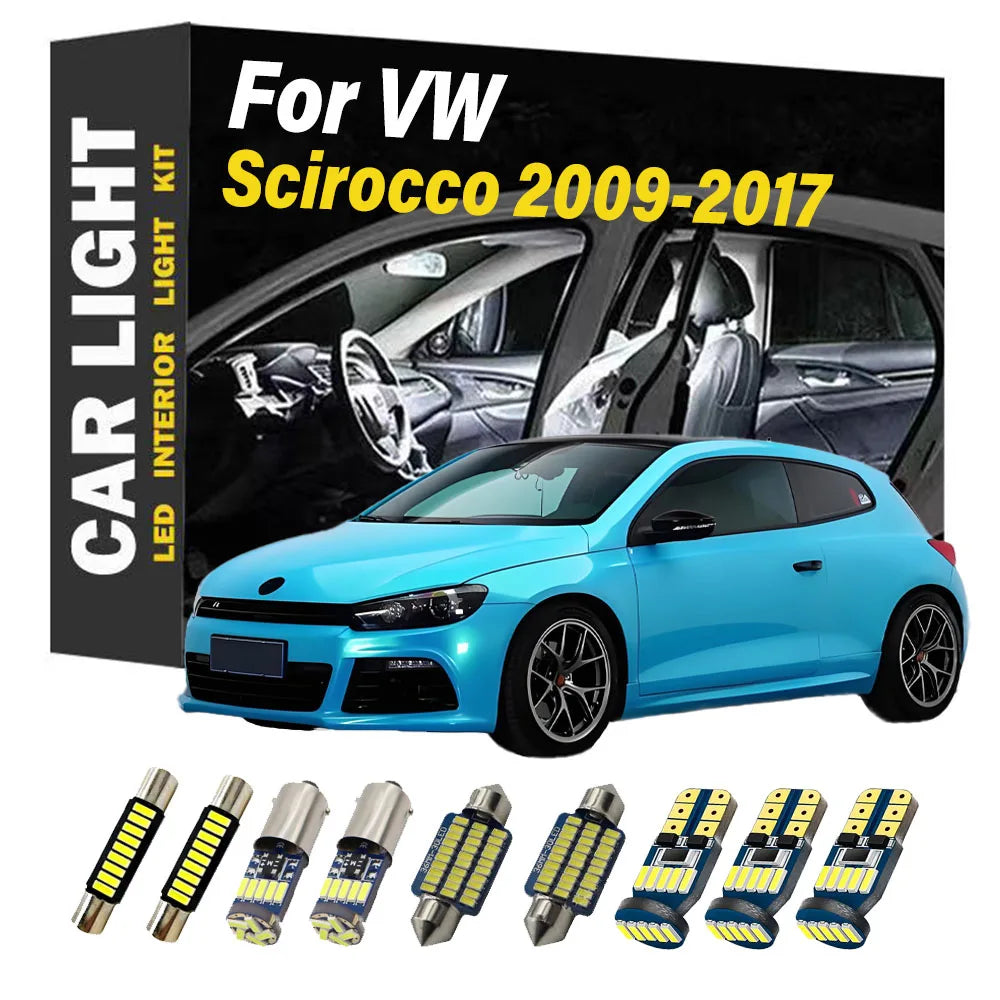 For VW Volkswagen Scirocco R 2009 11PCS 2010 2011 2014 2015 2016