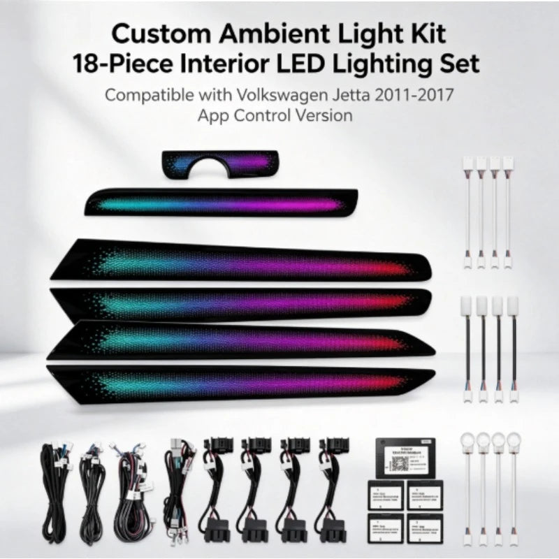 For Volkswagen Upgrade Symphony Interior Ambient Lighting Trim