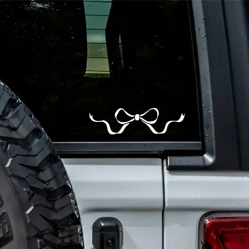 Cute Bow Decal Waterproof Fashion girl-style Sticker Window