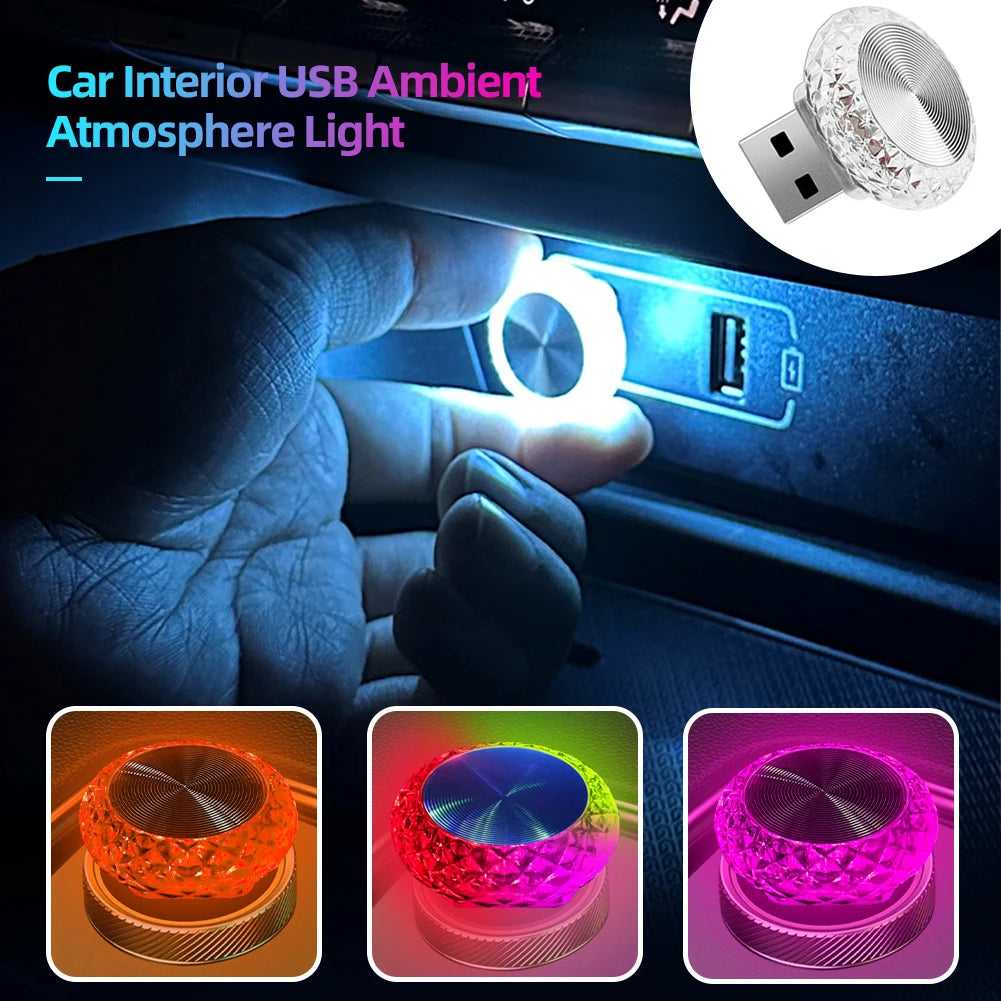 Interior USB Ambient Atmosphere Signal Reading Decorations