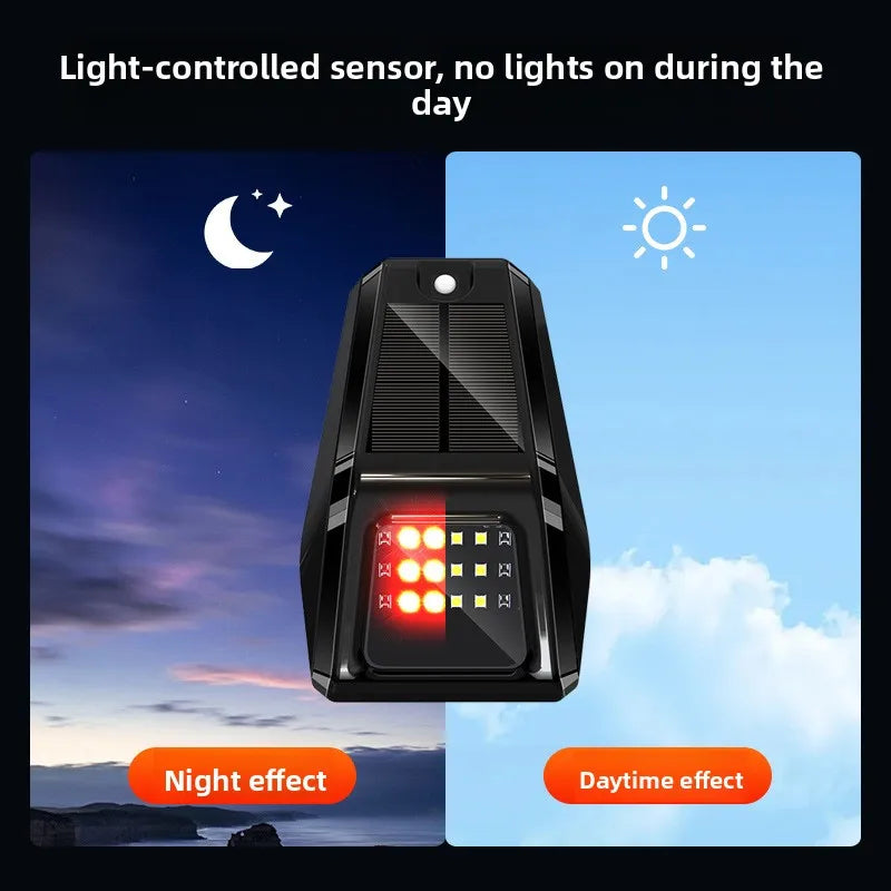 Solar Roof Warning Remote Control Mouse Truck Pickup Modification