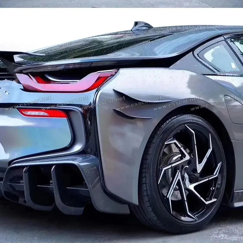 For BMW I8 Body Kit Upgrade Eb Carbon Fiber Front Diffuser Lip