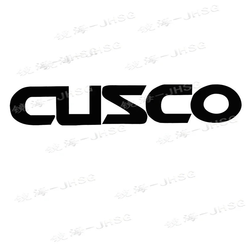 Cusco Sticker Waterproof Scratch Resistant Vinyl Cars