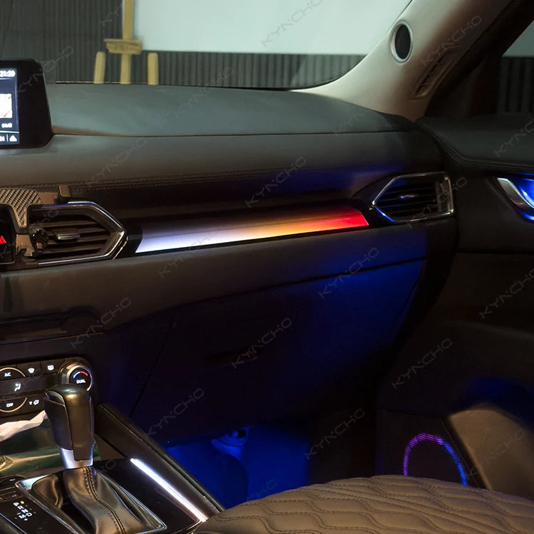 For Mazda CX5 CX8 LED Neon Ambient Symphony Colors Lighting