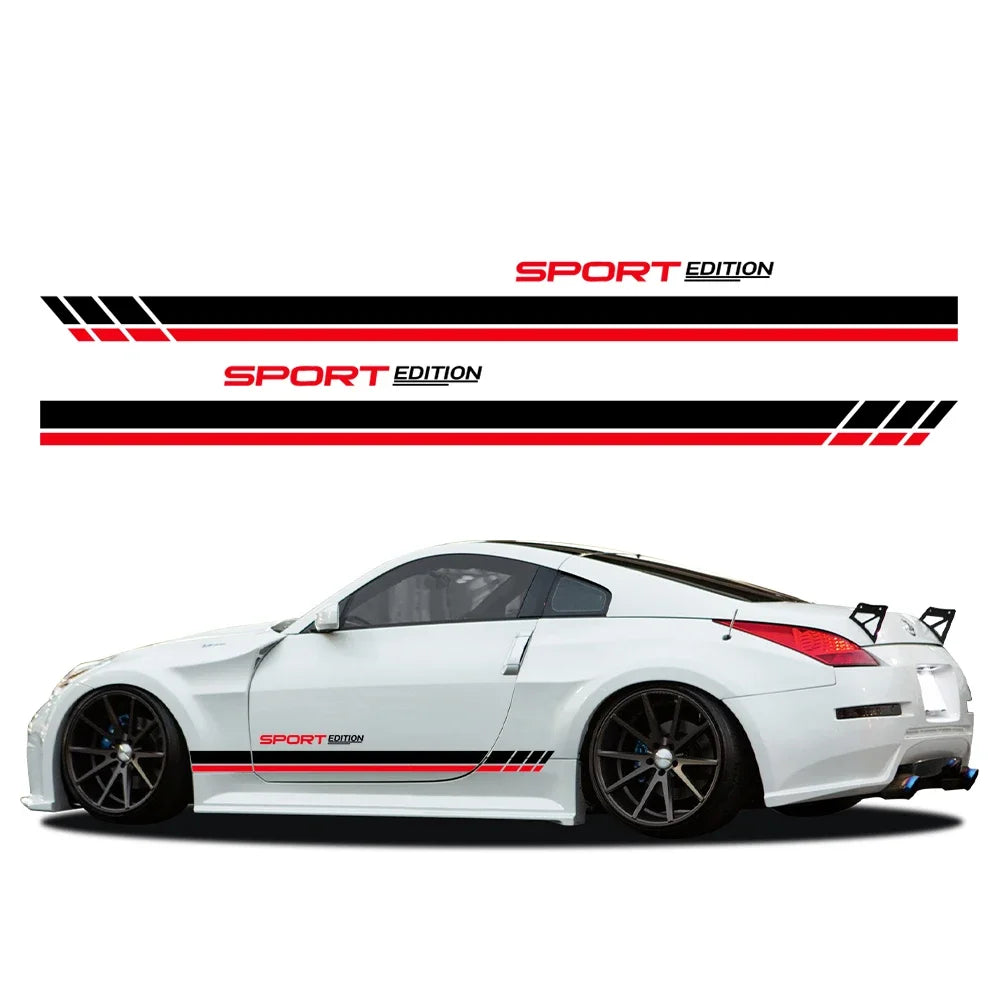 For Nissan Z-Cars 350Z 370Z Fairlady Side Sticker Body Racing