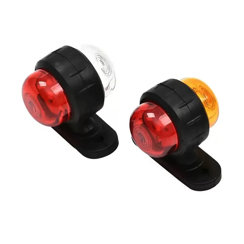 2PCS Truck Side Width Dual Color 12 24V Warning