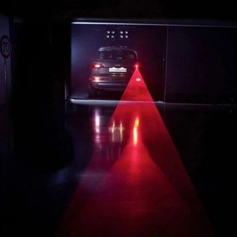 Motorcycle Laser Red Line Anti Collision rear-end Tail Fog