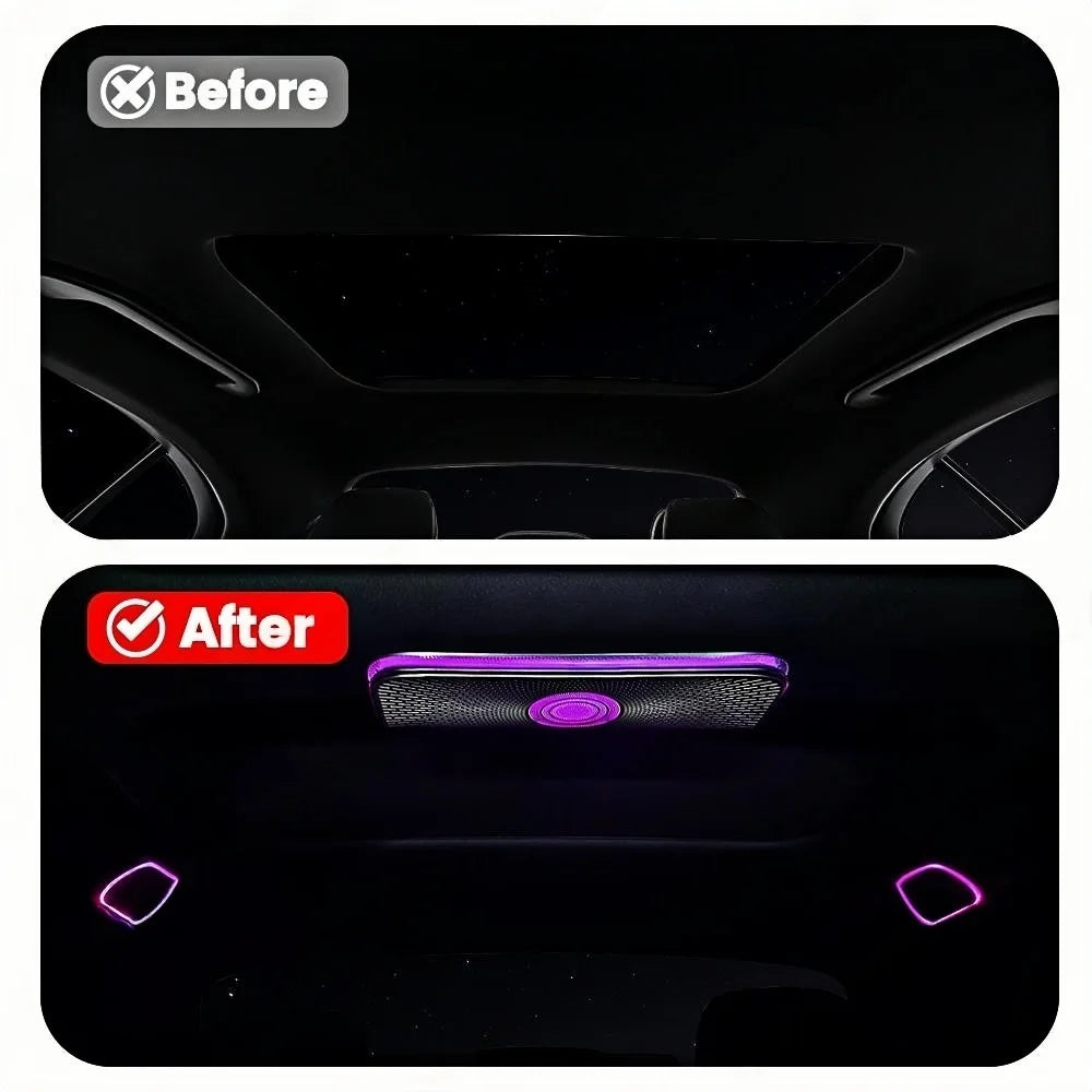 For Mercedes Benz W206 C-class X254 Color Roof Speaker Ambient