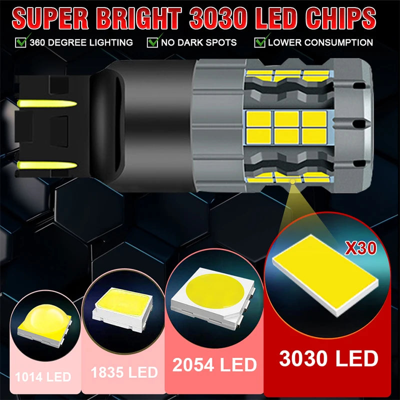 3157 T25 P27 7W 7443 W21 5W T20 Bulbs