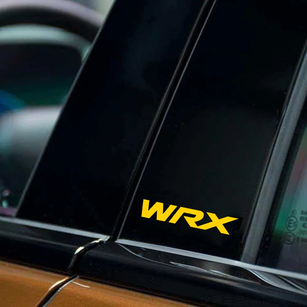 For Wrx Auto Accessories 4PCS Body Stickers