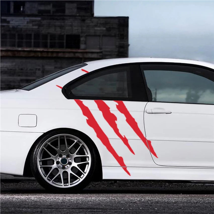 Stickers Ghost Claw Hood Vinyl Sticker Creative Modification