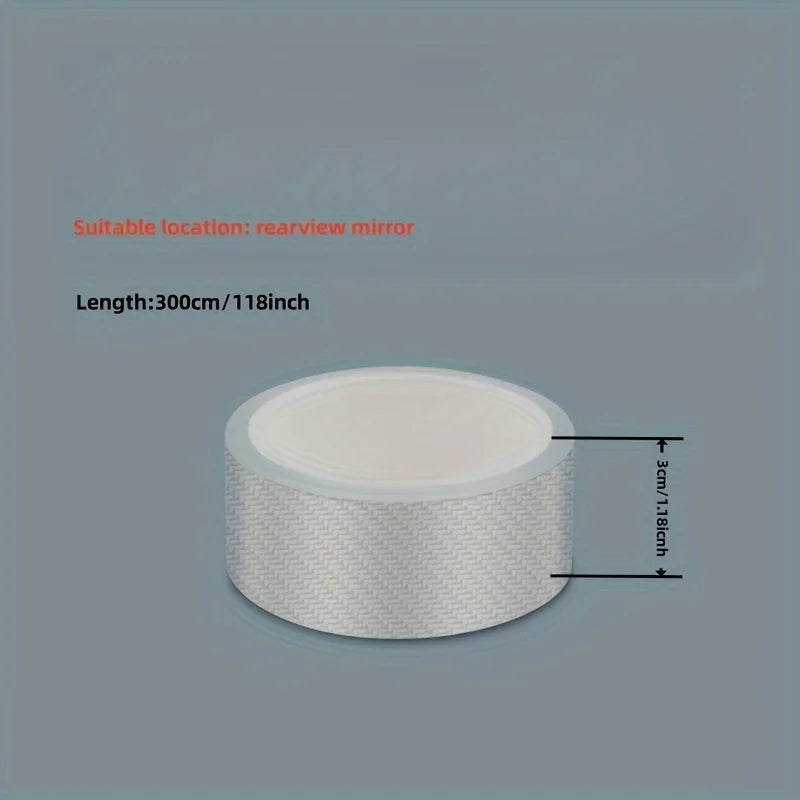 Meters Transparent Carbon Fiber Door Protector Sticker Anti