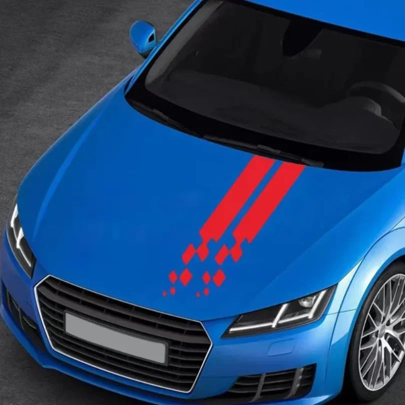 cross-border Hood Sticker Painting Scratch Personality Creative