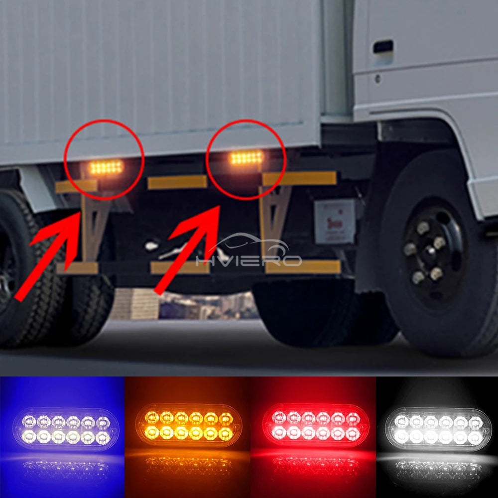 Strobe 36W Brake Parking Day Emergency Beacon Truck Alarm