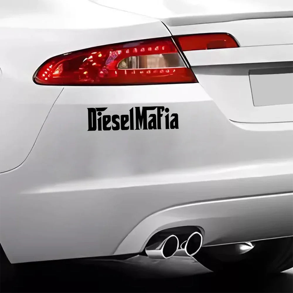 For Window Bumper Door Side Sticker Creative Diesel Mafia Decor