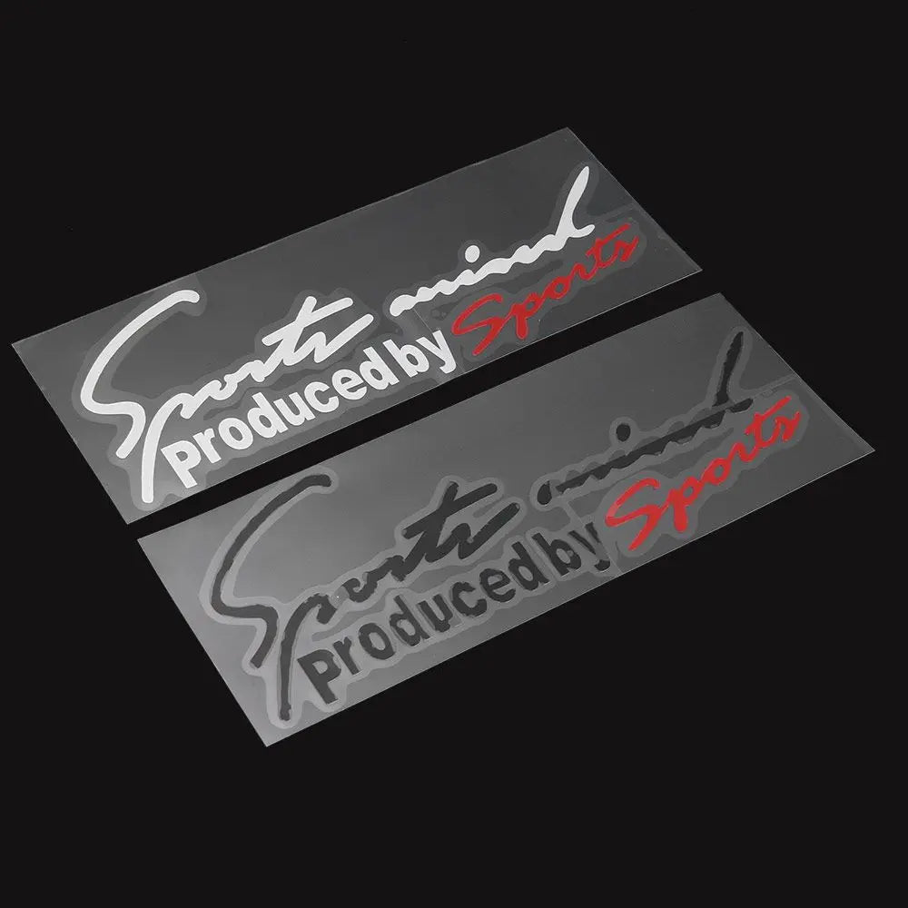 1PC Decal Sticker Racing Reflective Vinyl Nick Cover