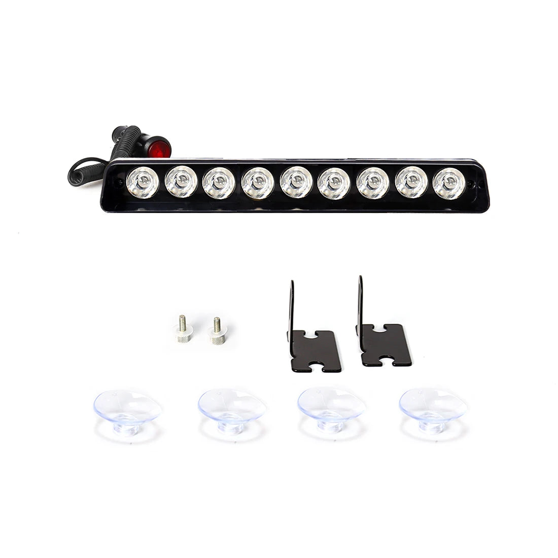 S1 Warning Strobe Flashlights Emergency Dashboard Indicator 12V