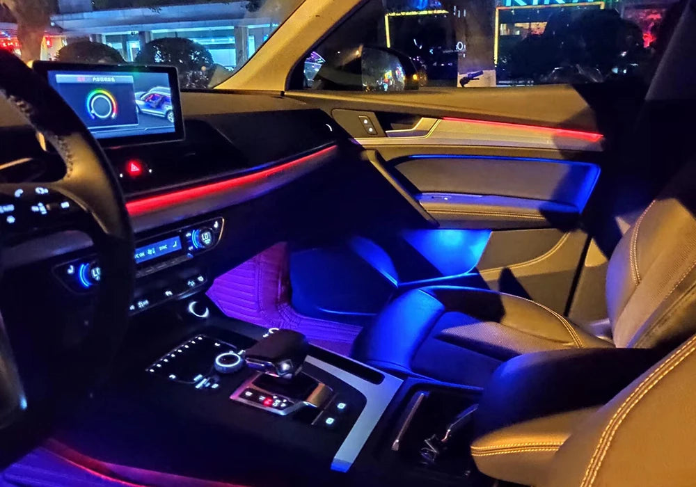 For Audi 2018-2026 Q5 32 Color Dedicated Ambient Interior
