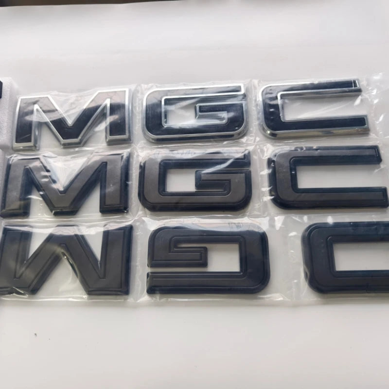 For Auto Accessories 3D ABS Letter Sticker