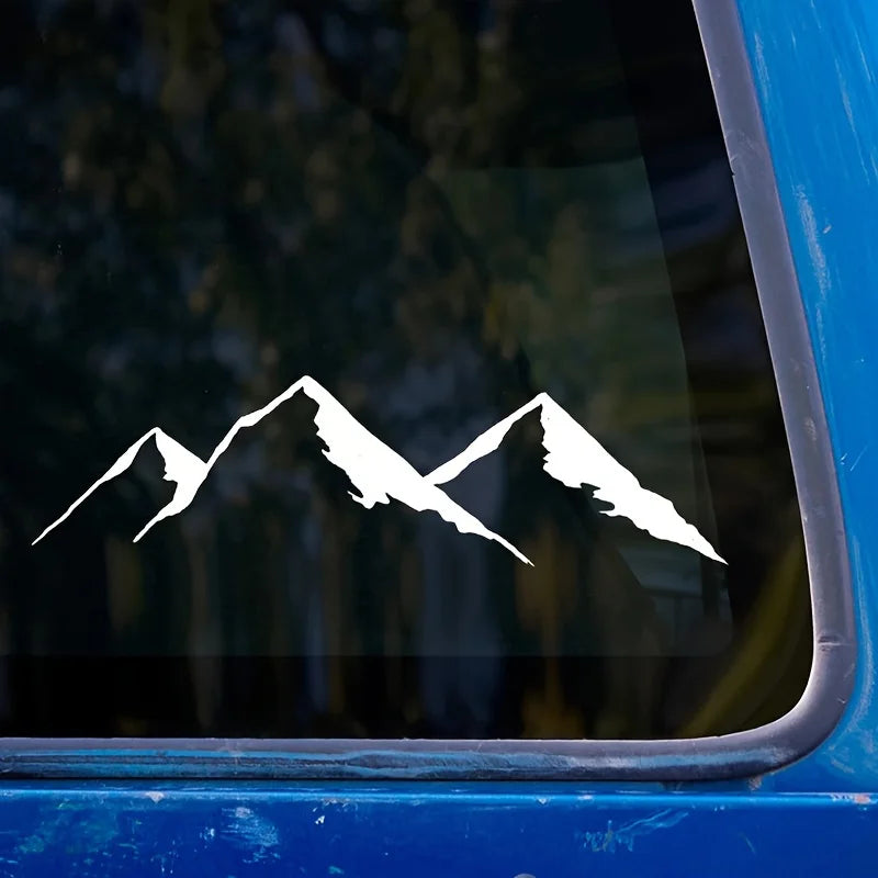 1PC Mountain Range Waterproof Removable Vinyl Sticker Trunk