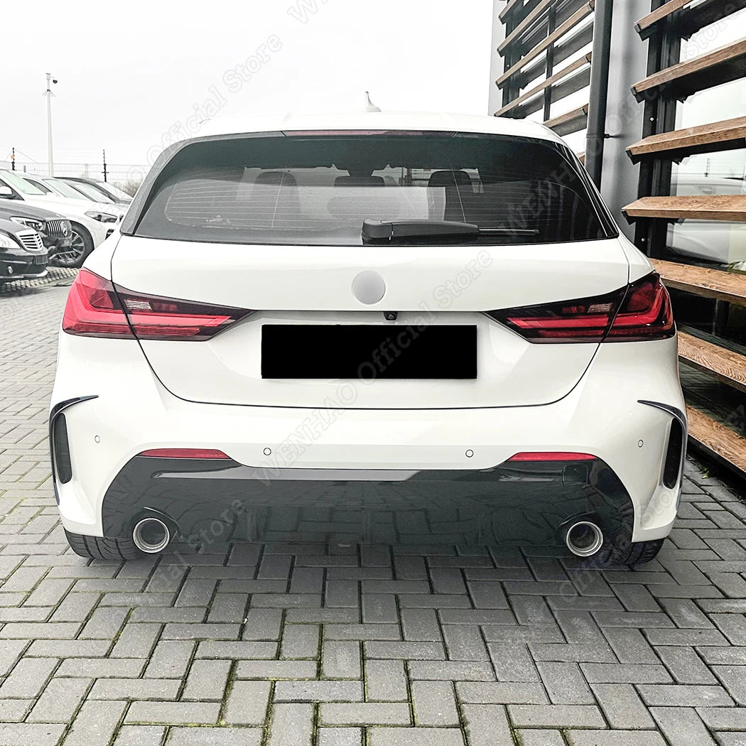 For BMW 1 Series F40 M-PACK&M135i Rear Bumper Lip Spoiler ABS