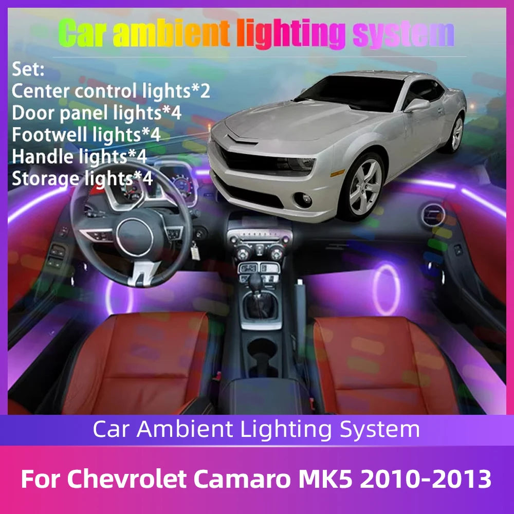 For Chevrolet Camaro MK5 5TH 2010~2013 In Interior Hidden