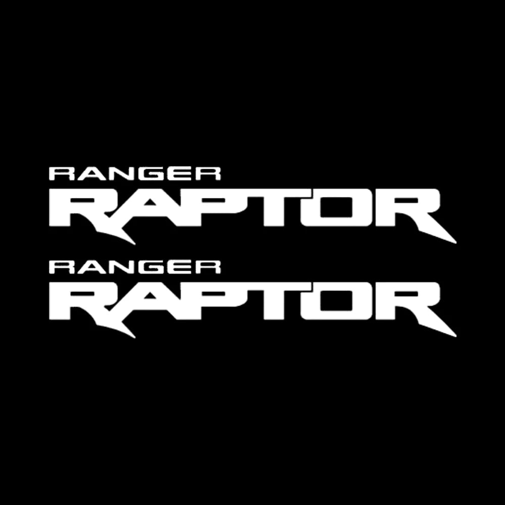 For Ford Ranger Raptor Vinyl Decal 2PCS Sticker Decal