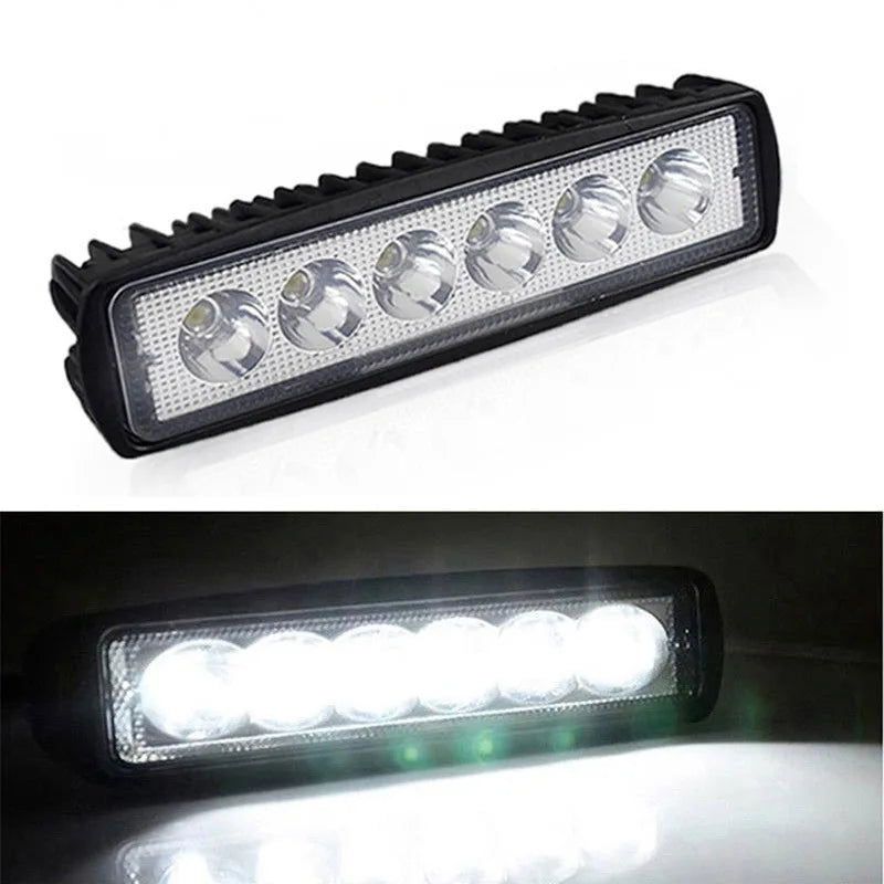 18W Work Bright Spotlight Offroad Automobile Truck Driving Fog