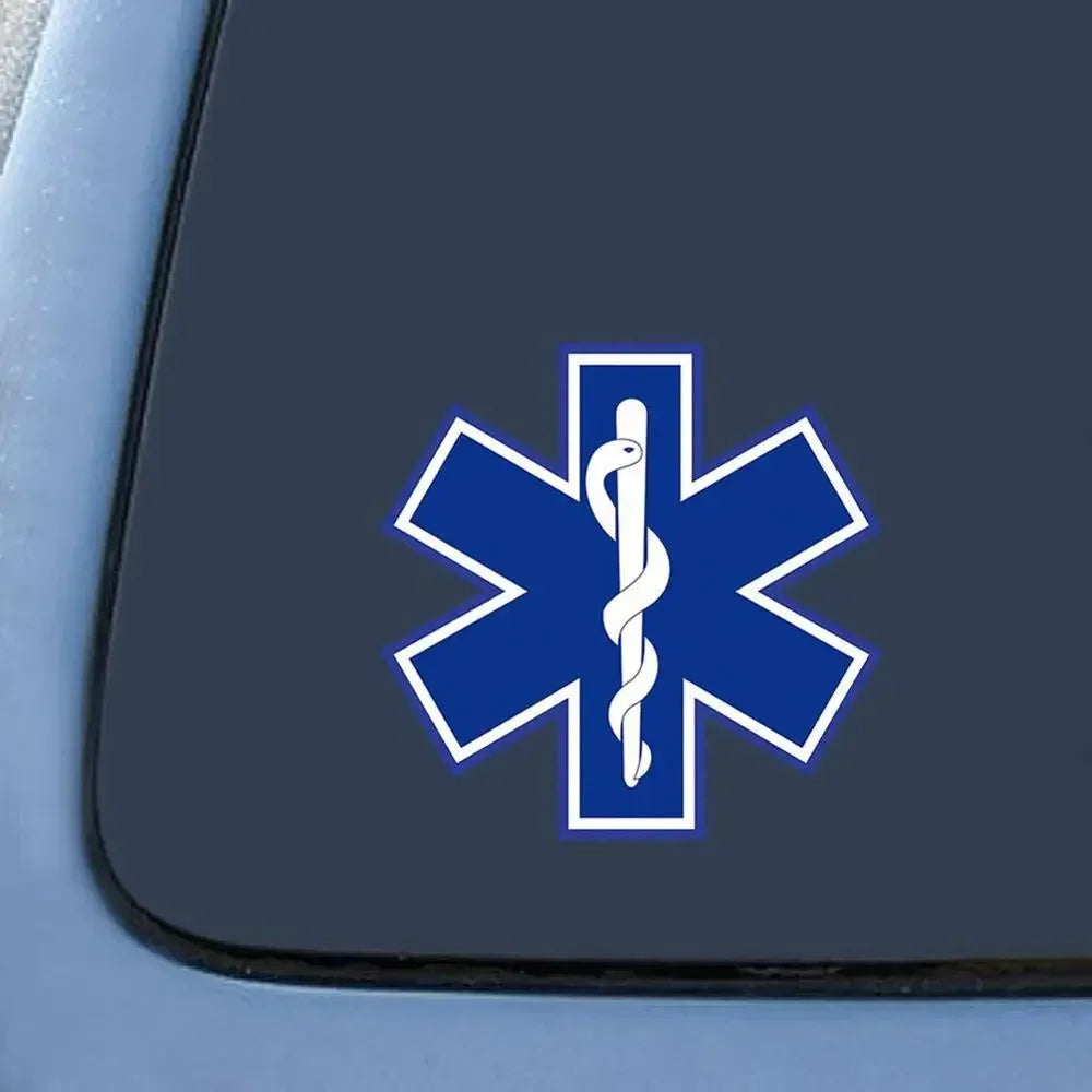 Stickers Amusing Star Life Sticker Reflective Tail Decal Creative