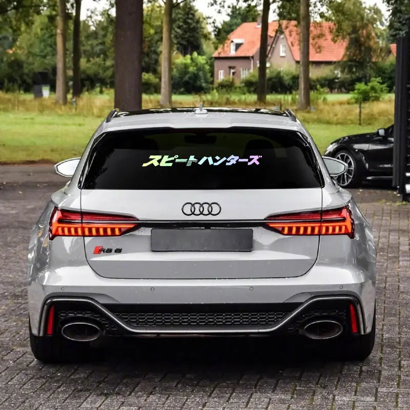 Japanese Front Window Sticker Jdm Street Racing Windshield