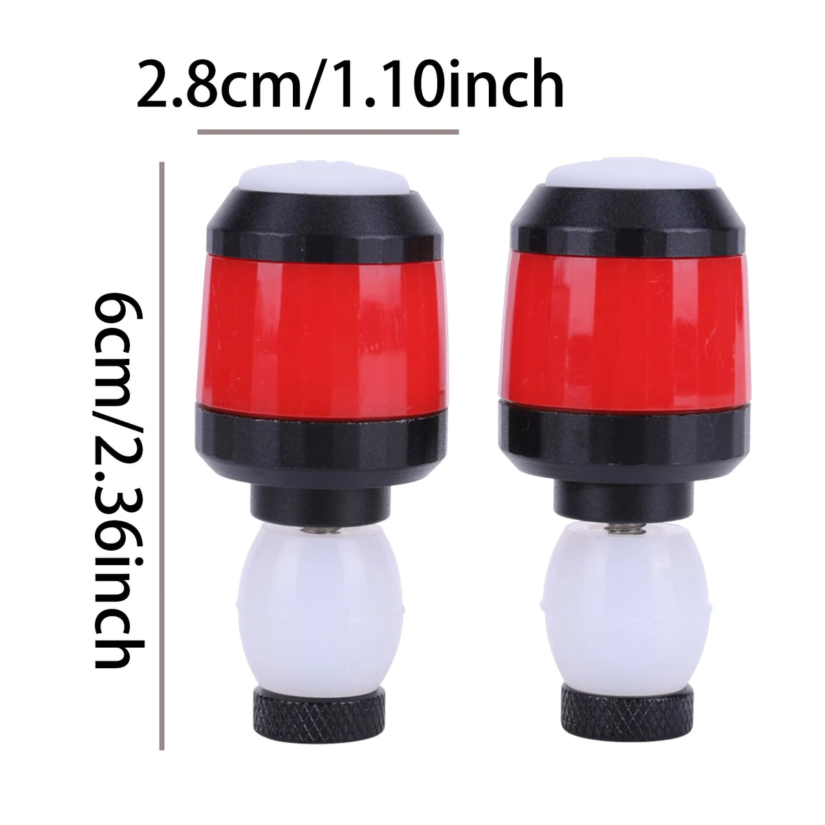 For Mtb Road Bike Cycling 2PCS Bike Bar End Signal Warning