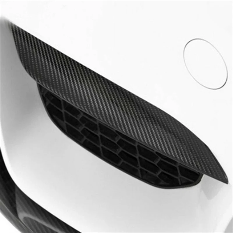 For BMW F80 M3 F82 F83 Real Carbon Fiber Front Bumper Side