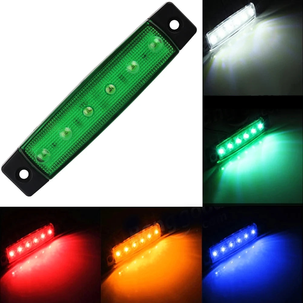 For Bus Warning Signal Truck Trailer Lorry Side Marker Indicator