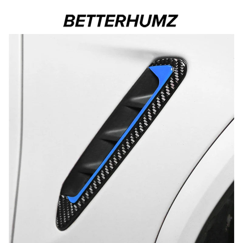 For BMW X4 G02 X3 G01 G08 2017-2024 Carbon Fiber Side Air Outlet