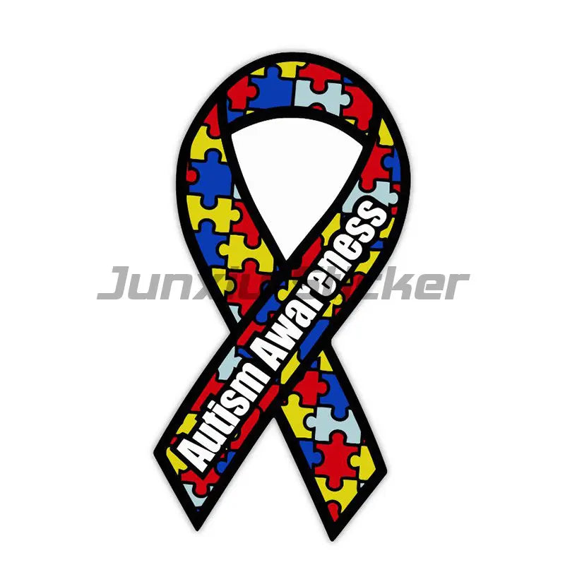 Children Adults Autism Awareness Safety Sticker Window Decal