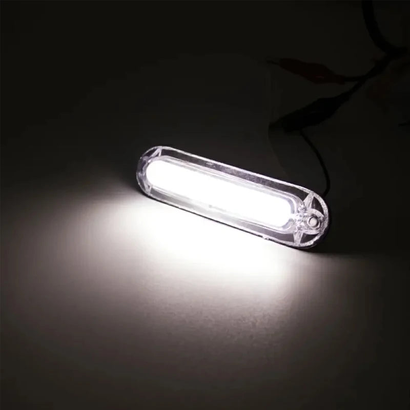 For Trailer 12V 24V Side Marker External Indicator Warning Rear