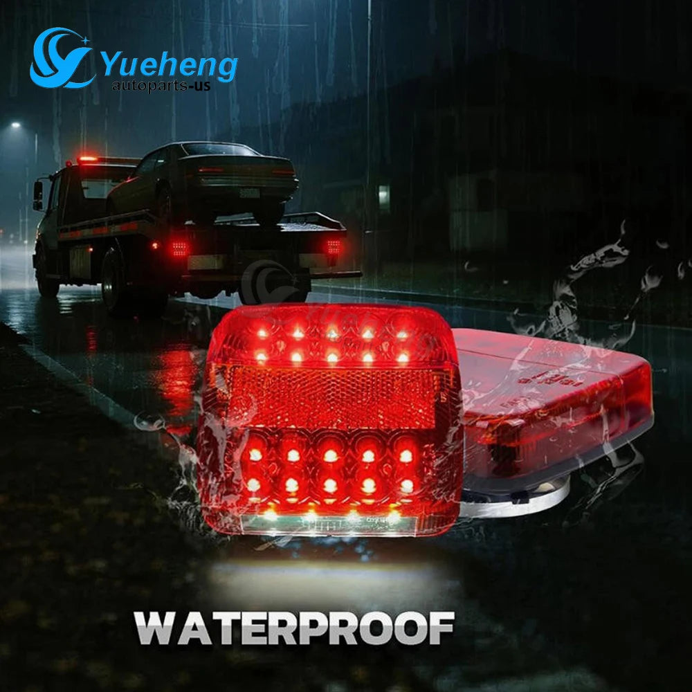 Wireless Magnetic Trailer Tail Taillight Signal Warning Kit