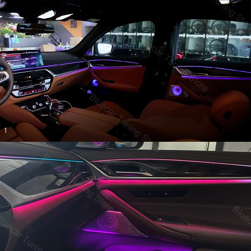 For BMW 5 Series G30 G30 Colors Dynamic Ambient Interior
