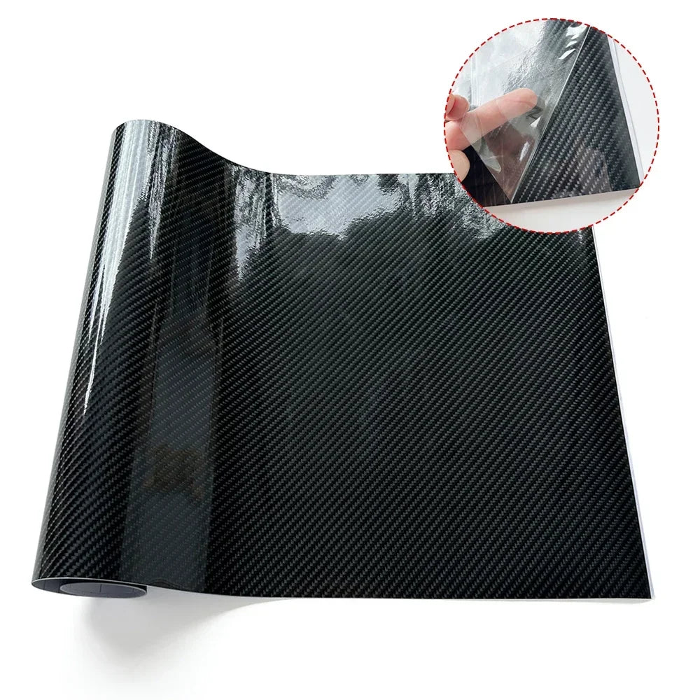 For Laptop Phone Case Motorcycle 6D Carbon Fiber Vinyl Foil Film