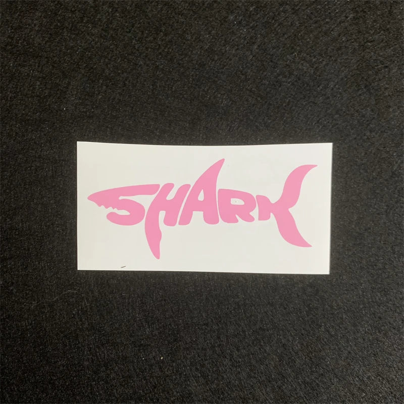 2PCS Sticker Shark Waterproof Reflective Body Stickers Shielding