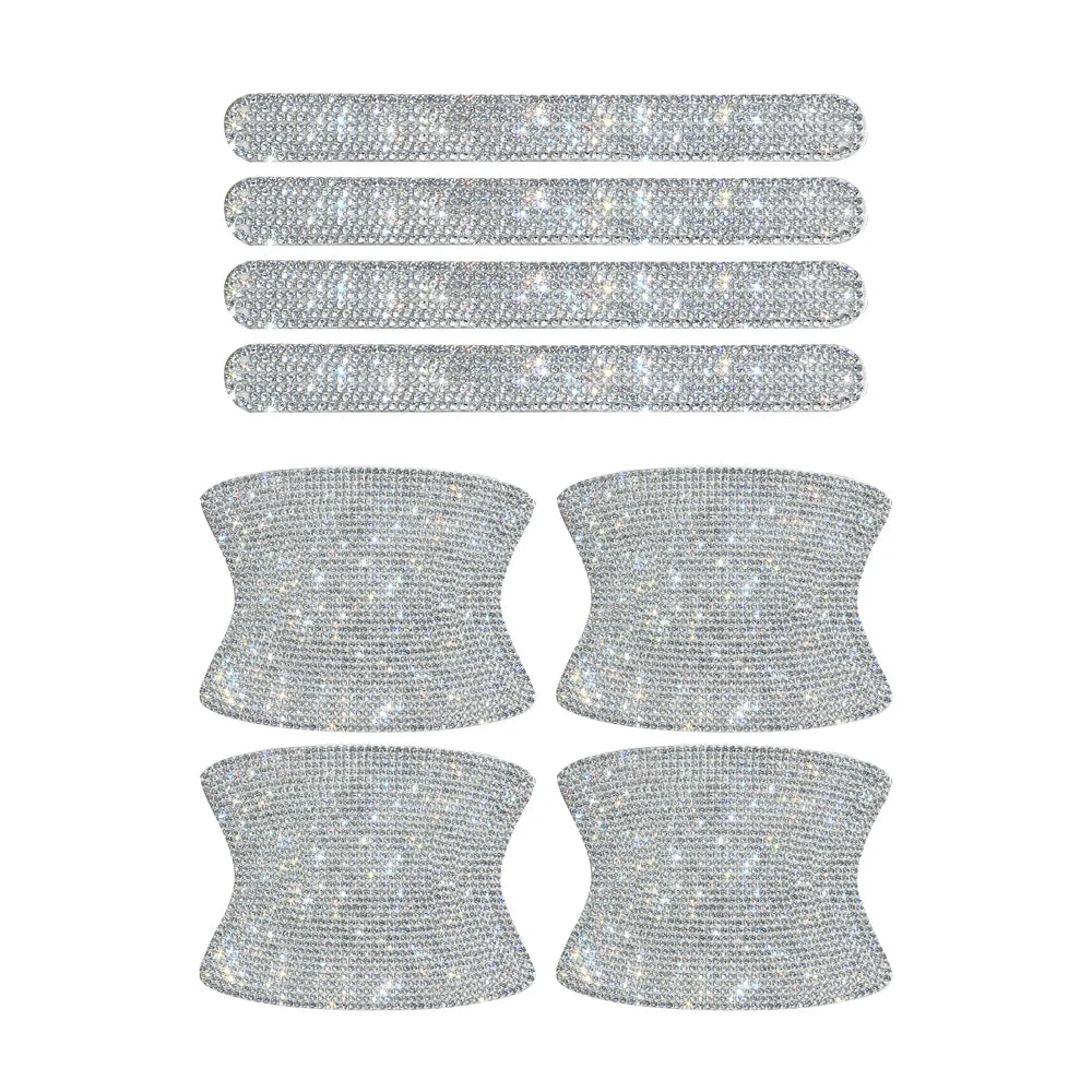 For Girls Wholesale 8PCS Door Handle Sticker Decal Warning