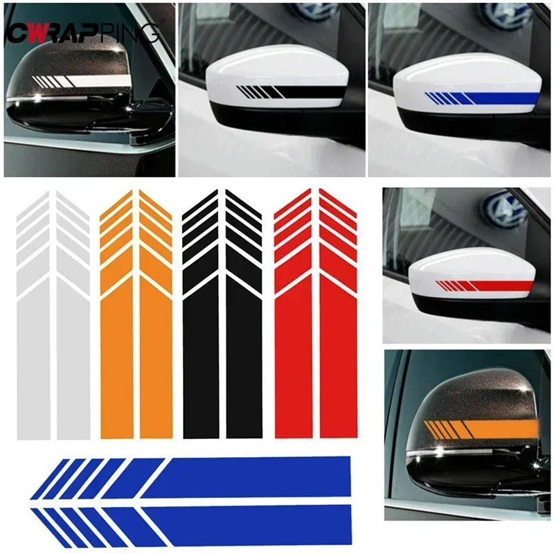 For Rearview Mirror Motorcycle Reflective Waterproof Vinyl