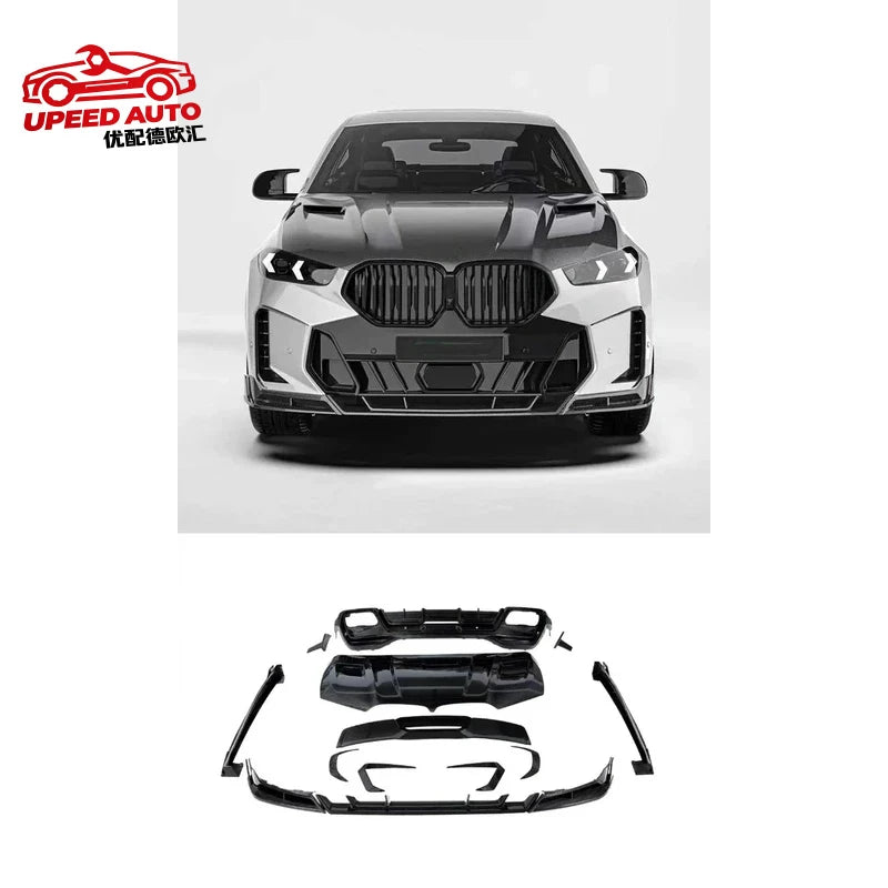 For Head-Turning BMW X6 G06 High-Gloss Suitable Body Kit Dry
